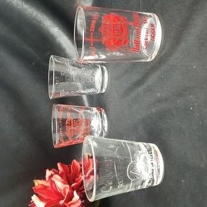 Vintage Jigger Shot Glass Lot